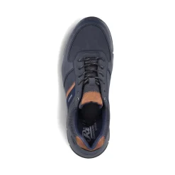 Outlet Rieker Sznurowane Buty Meskie W Kolorze Niebiesko-Brazowym
