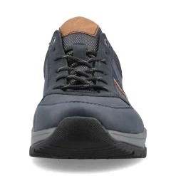 Outlet Rieker Sznurowane Buty Meskie W Kolorze Niebiesko-Brazowym