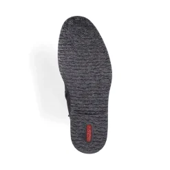 Hot Rieker Sznurowane Buty Meskie W Kolorze Glebokiej Czerni