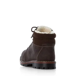Sale Rieker Sznurowane Buty Meskie W Kolorze Tabaczno-Brazowym