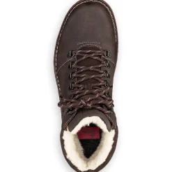 Sale Rieker Sznurowane Buty Meskie W Kolorze Tabaczno-Brazowym