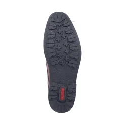 New Rieker Sznurowane Buty Meskie W Kolorze Kasztanowo-Brazowym