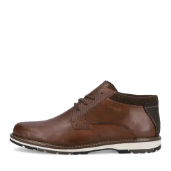 Best Rieker Sznurowane Buty Meskie , Drewno-Brazowe