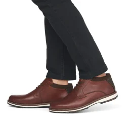 Best Rieker Sznurowane Buty Meskie , Drewno-Brazowe