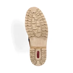 Clearance Rieker Sznurowane Buty Meskie W Kolorze Kasztanowo-Brazowym