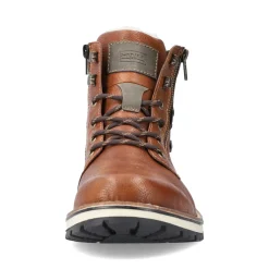 Clearance Rieker Sznurowane Buty Meskie W Kolorze Karmelowo-Brazowym