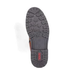 New Rieker Sznurowane Buty Meskie W Kolorze Karmelowo-Brazowym