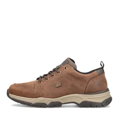 Discount Rieker Sznurowane Buty Meskie W Kolorze Cynamonowego Brazu