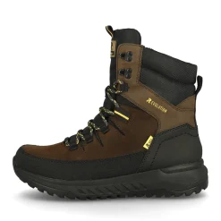 Online Rieker Sznurowane Buty Meskie W Kolorze Orzechowo-Brazowym W Kolorze Glebokiej Czerni