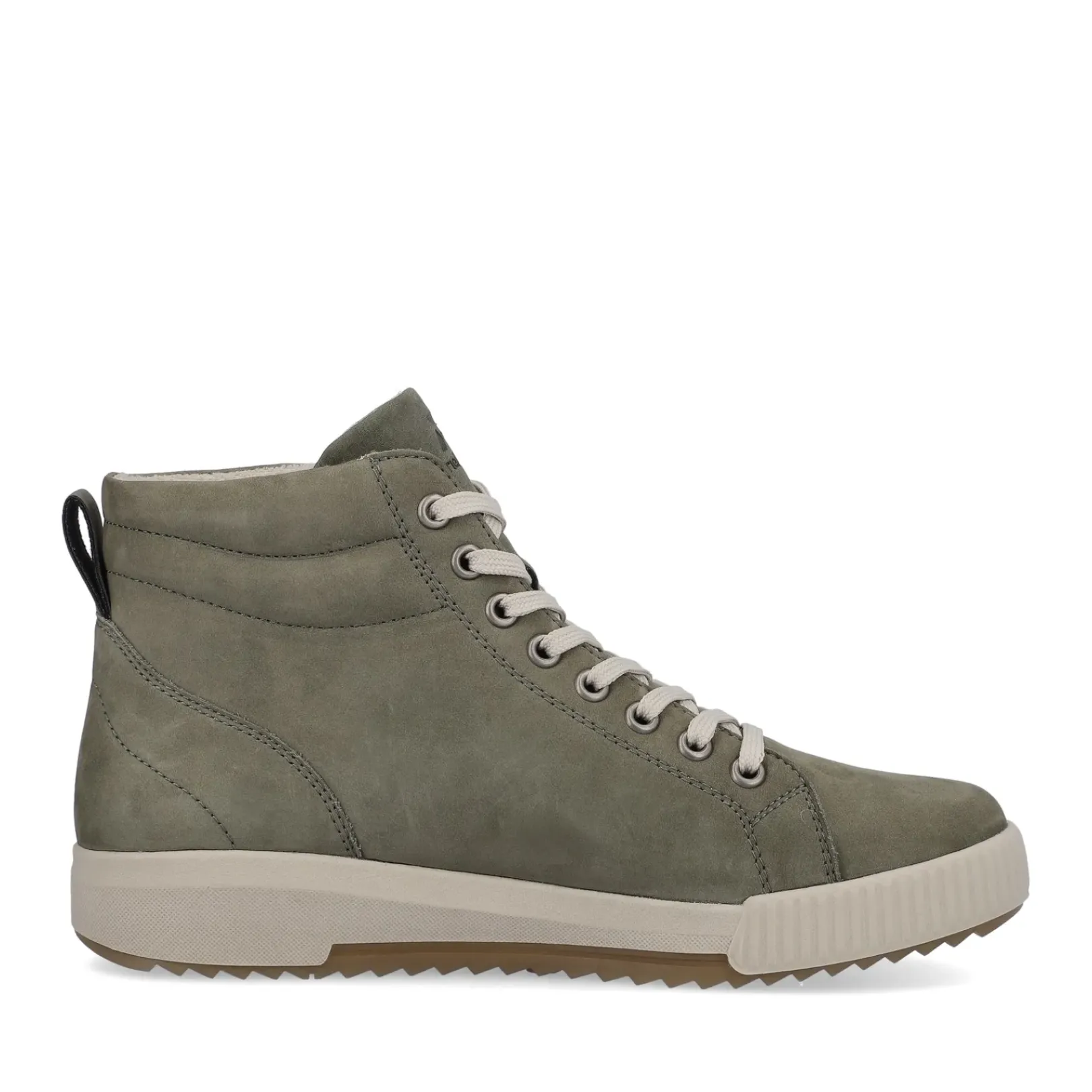 New Rieker Wysokie Tenisowki Damskie W Kolorze Khaki W Kolorze Zielonym